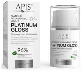APIS Platinum Gloss -  Platynowy krem odmładzający 50ml