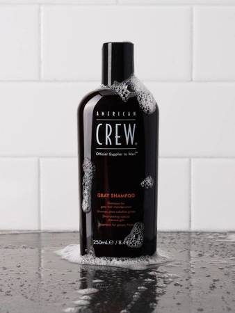 AMERICAN CREW Gray Shampoo szampon do włosów siwych 250ml