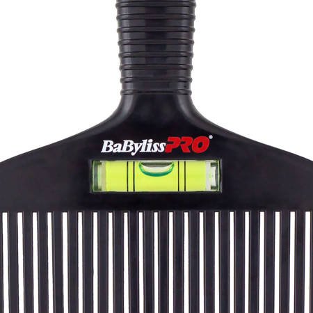 BABYLISS PRO Flat Top Comb grzebień z poziomicą M3675E