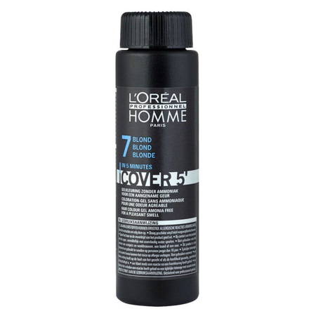 L'OREAL Homme Cover 5' żel do koloryzacji włosów dla mężczyzn - nr 7 Blonde 50ml