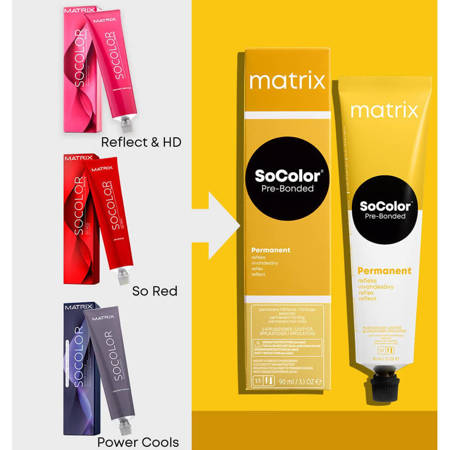 MATRIX SoColor Pre-Bonded Permanent Hair Colour 8RC 90ml
