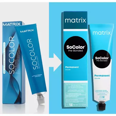 MATRIX SoColor Pre-Bonded Permanent Hair Colour UL-A+ 90ml